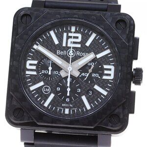 Bell＆Ross Carbon fiber BR01-94 Chronograph Limited Automatic Men's_840172